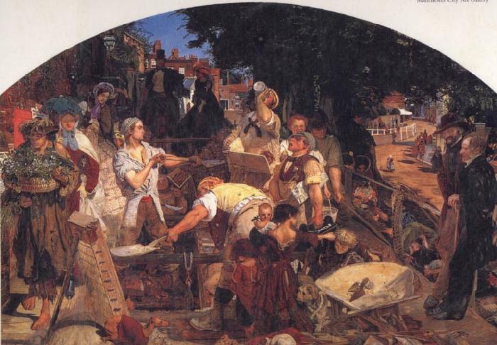 Ford Madox Brown Chaucer at the Curt of Edward III Germany oil painting art